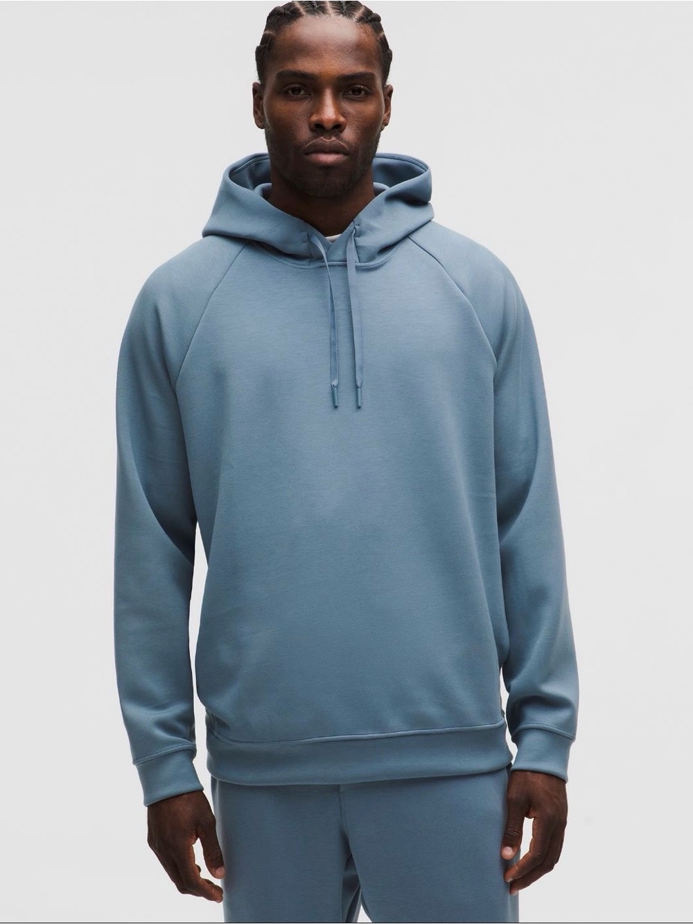NWT Lululemon Smooth Spacer Pullover Hoodie Steel Blue